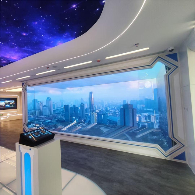 Muestra elegante del indicador digital del panel de vídeo del módulo LED del hospital