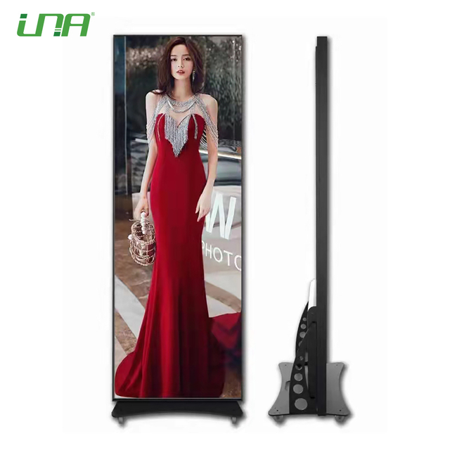 Pantalla de vídeo vertical del cartel digital delgado P2.5 LED