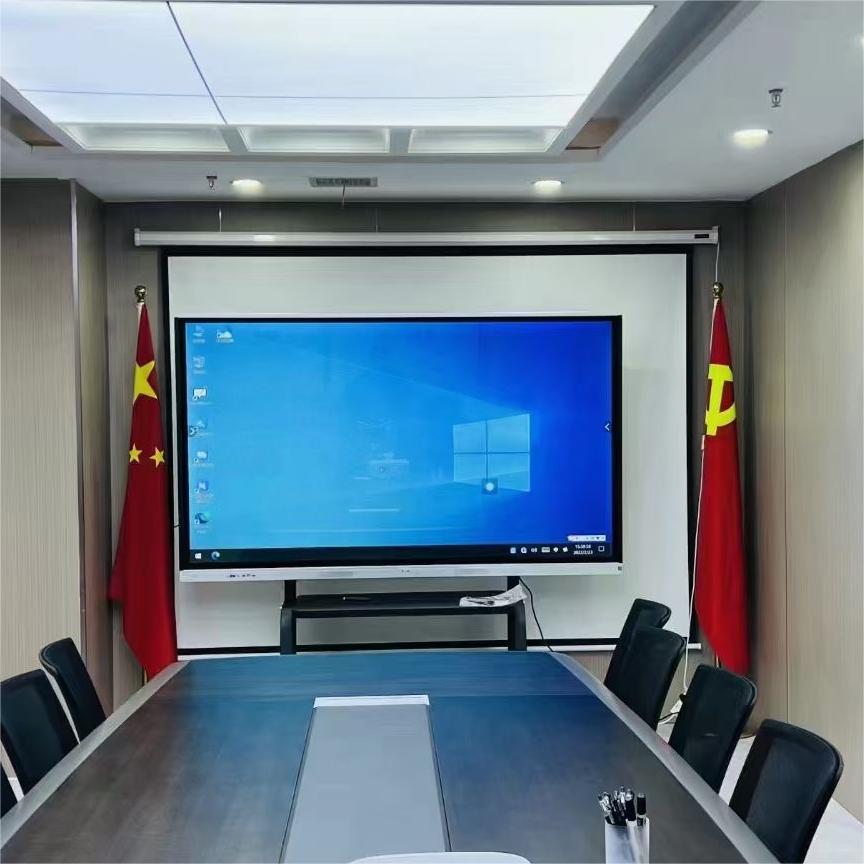 Tablero de pantalla de vídeo con pantalla digital LED interactiva para escuela