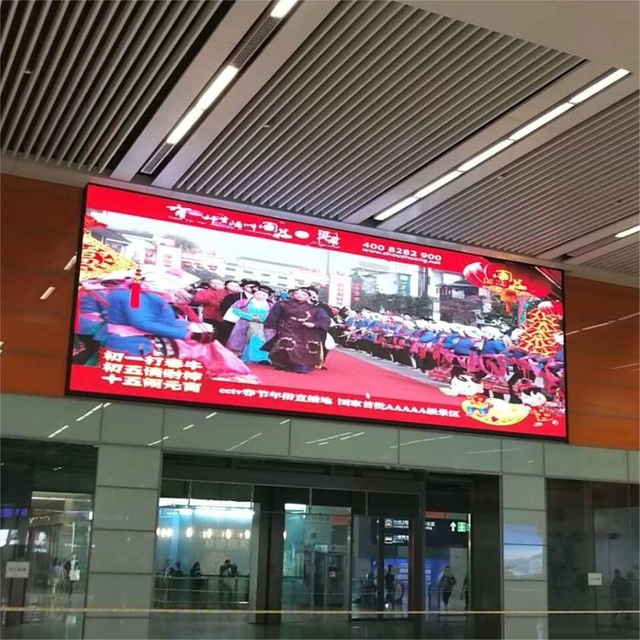 Cartelera interior del panel de vídeo del indicador digital de la pantalla LED