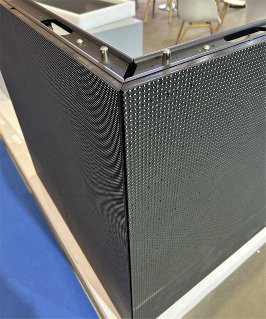 Publicidad cuadrada al aire libre Pantalla de vídeo 3D Cartelera LED digital