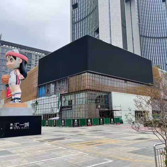 Panel de pantalla digital P6 con pantalla de vídeo LED 3D para exteriores