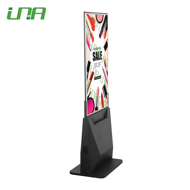 Menú de restaurante Señalización de pantalla digital LED de banco de dos caras