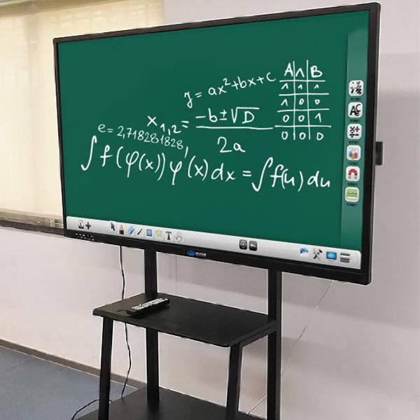 Pizarra blanca inteligente LCD con OPS incorporado para reuniones de conferencias