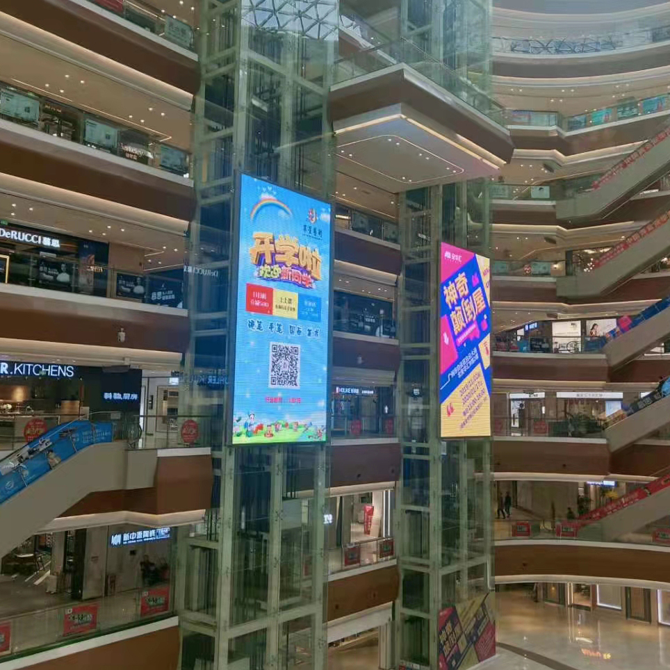 Pantalla de vídeo de señalización digital con pantalla LED inteligente del centro comercial
