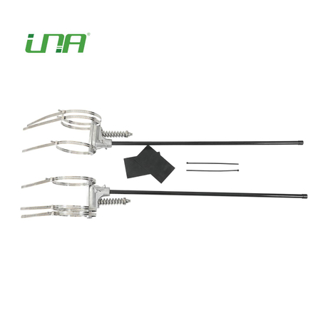 Post de la calle Post sin óxido Rack de póster de la lámpara sin óxido