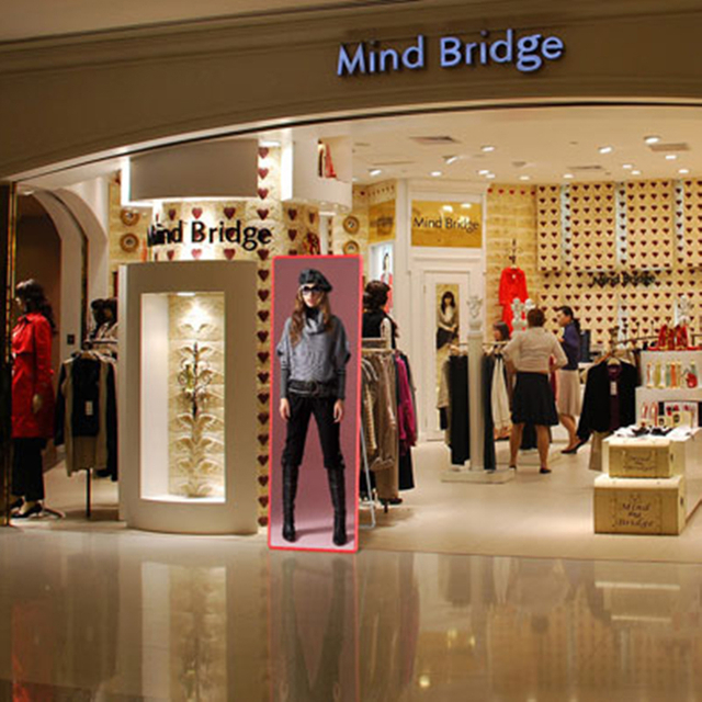 Pantalla de vídeo del cartel de la pantalla digital LED delgada interior