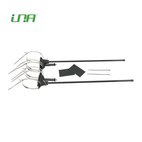 Street pole de aluminio soporte publicitario lámpara de lámpara de pilar ahorrador