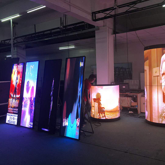 Publicidad interior LED pantalla de vídeo cartel digital