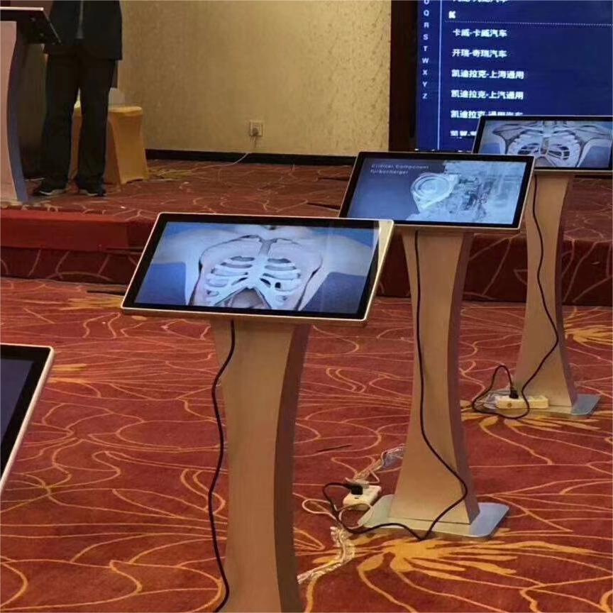 Tablero interactivo del vídeo de la pantalla táctil de la señalización del menú LED
