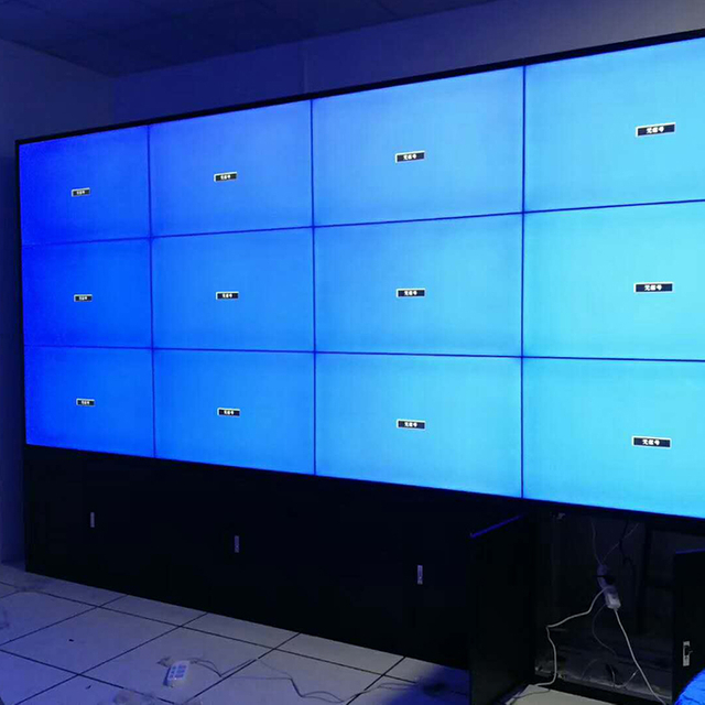 Pared de video con pantalla digital LED de banco interior de 46 ''