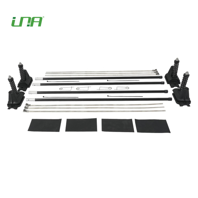 Luz resistente al viento Post Publicidad Pole de la calle Banner Clamp