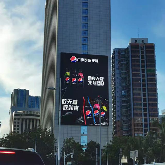 Pantalla de vídeo inteligente Street P6 LED Digital Square