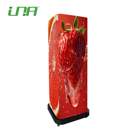 Pantalla visual LED 3D de rango completo de 4 lados de pie