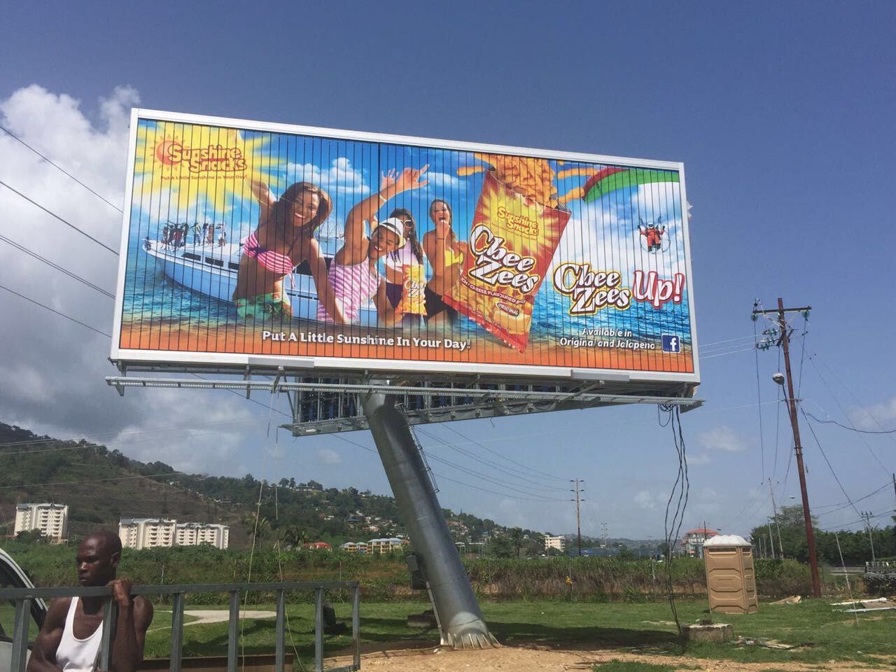 Publicidad de aluminio de 3 caras Tri-Display Prisma Filpping Letrero