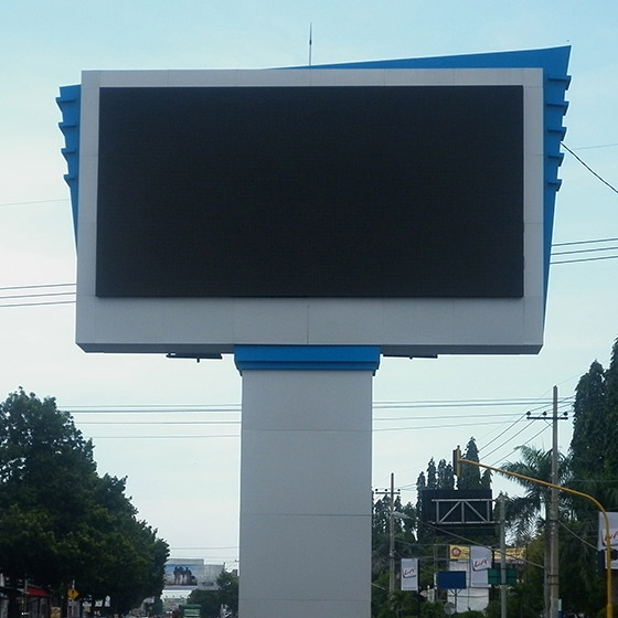 Billboard de letreros de video SMD LED SMD LED de Street Road P10