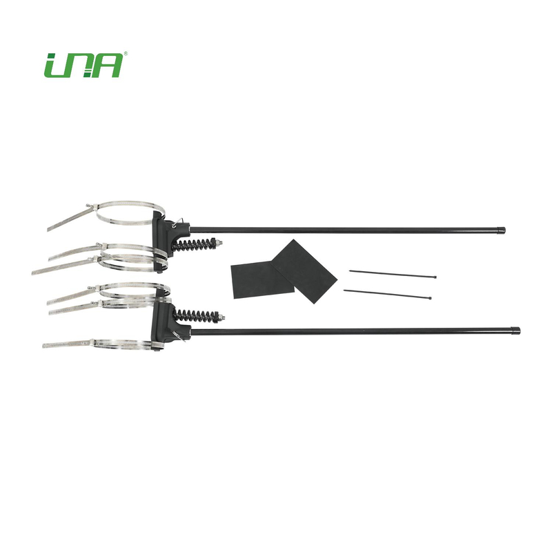 Luz resistente al viento Post Publicidad Pole de la calle Banner Clamp