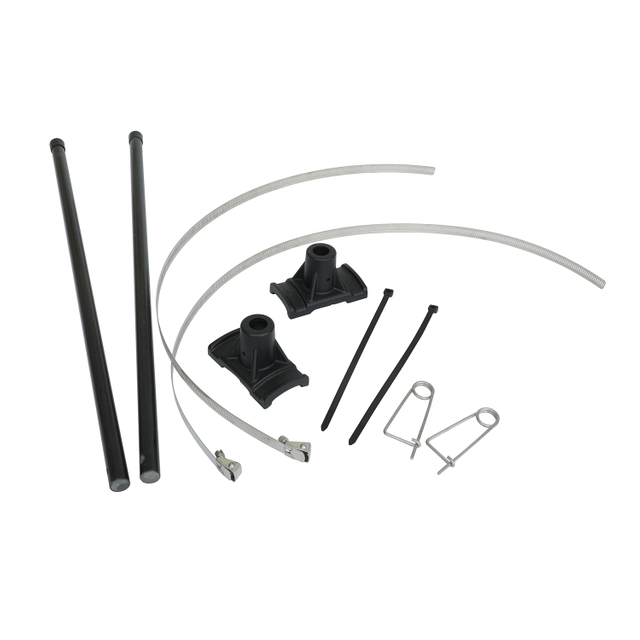 Soportes de pancartas flexibles con soporte de tela para campaña de postes de calles y carreteras de la ciudad