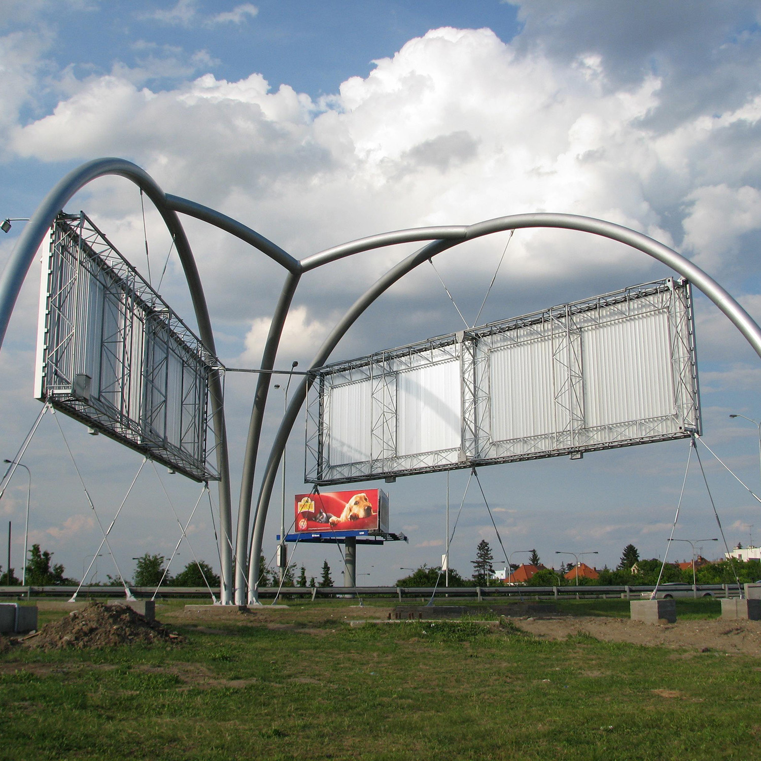 Publicidad de aluminio de 3 caras Tri-Display Prisma Filpping Letrero