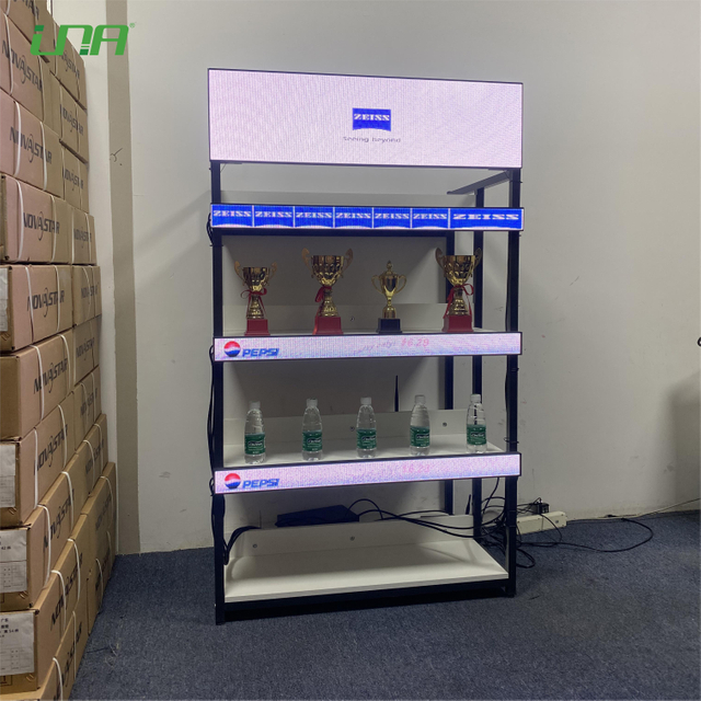 Tablero de exhibición de la señalización de la pantalla de vídeo de la barra del panel de LED Digital del estante
