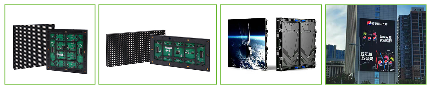 Pantalla LED SMD de gabinete de aluminio para exteriores