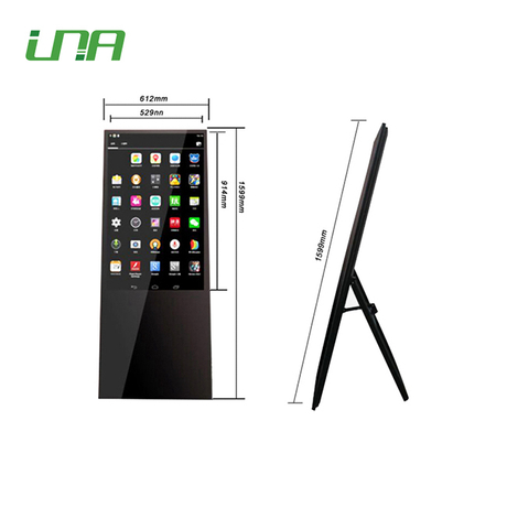 Señalización de pantalla digital LCD independiente para tienda