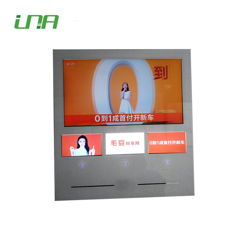 Pantalla LCD de promoción de elevador de red con retroiluminación LED