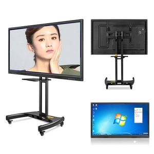 Pizarra blanca de pantalla táctil LCD de sistema dual para educación en el aula