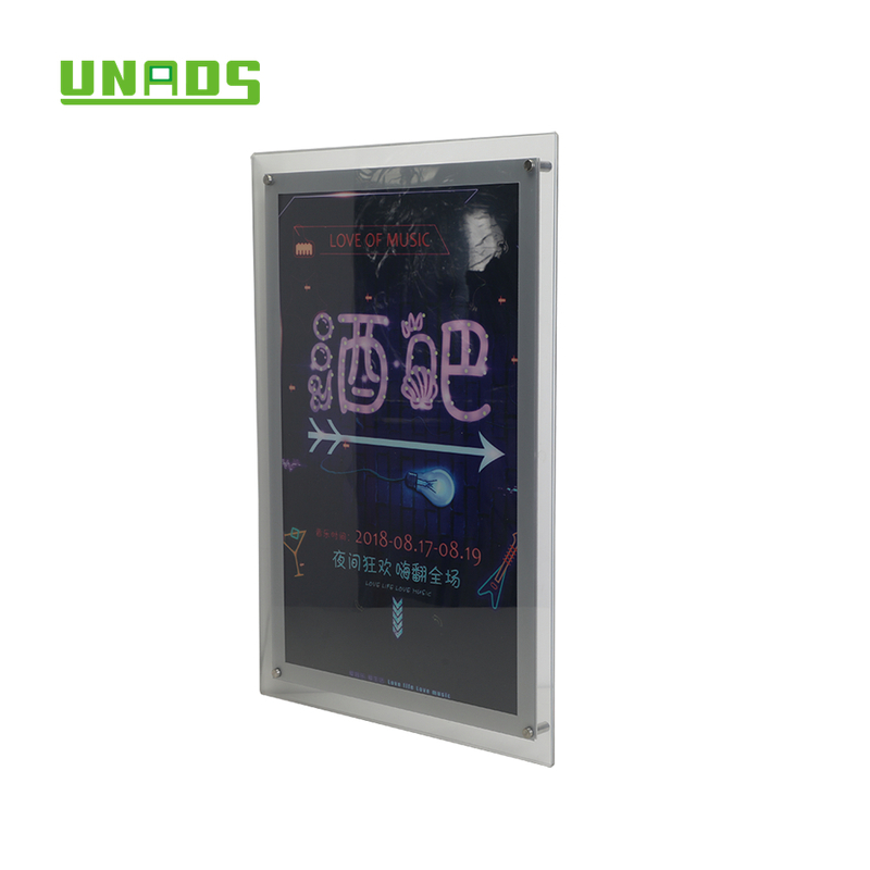 A2 Table de película retroiluminada de la mesa de cristal LED LED Box