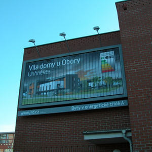 Etiqueta autoadhesiva para exteriores Publicidad Tri-vision Prisma Billboard