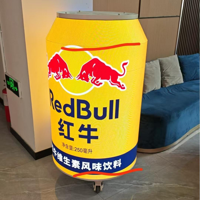 Publicidad de videos de video P2 LED puede visualización de pantalla digital