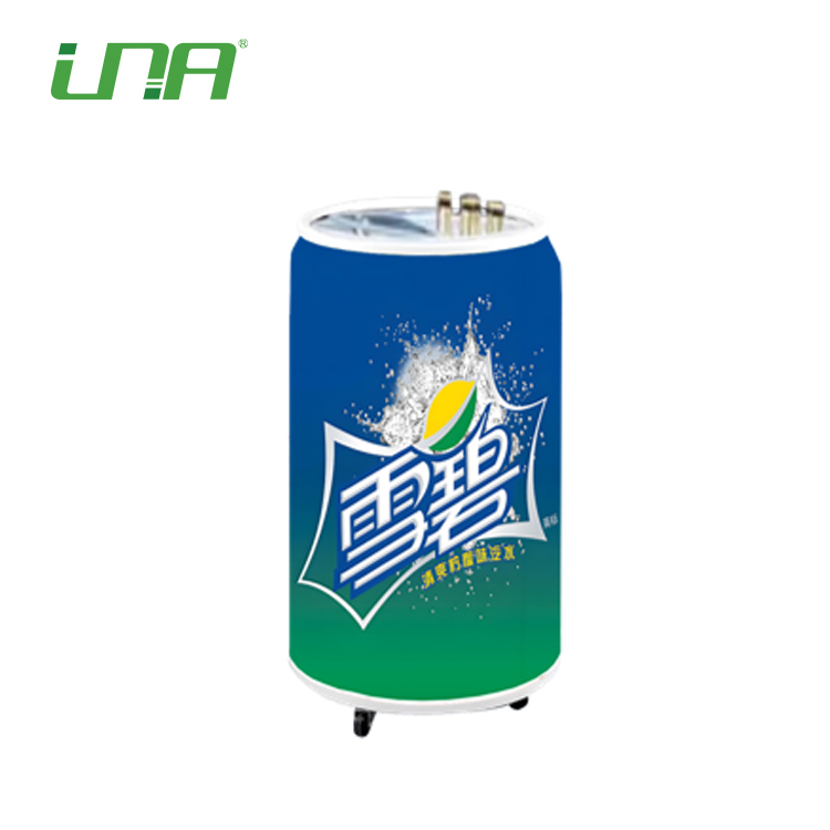 Pantalla de visualización de video LED para publicidad de bebidas COLA con refriñador