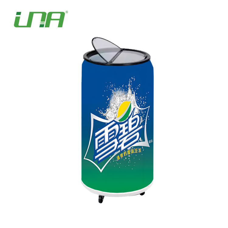 Publicidad en interiores Pantalla LED en forma de COLA-CAN