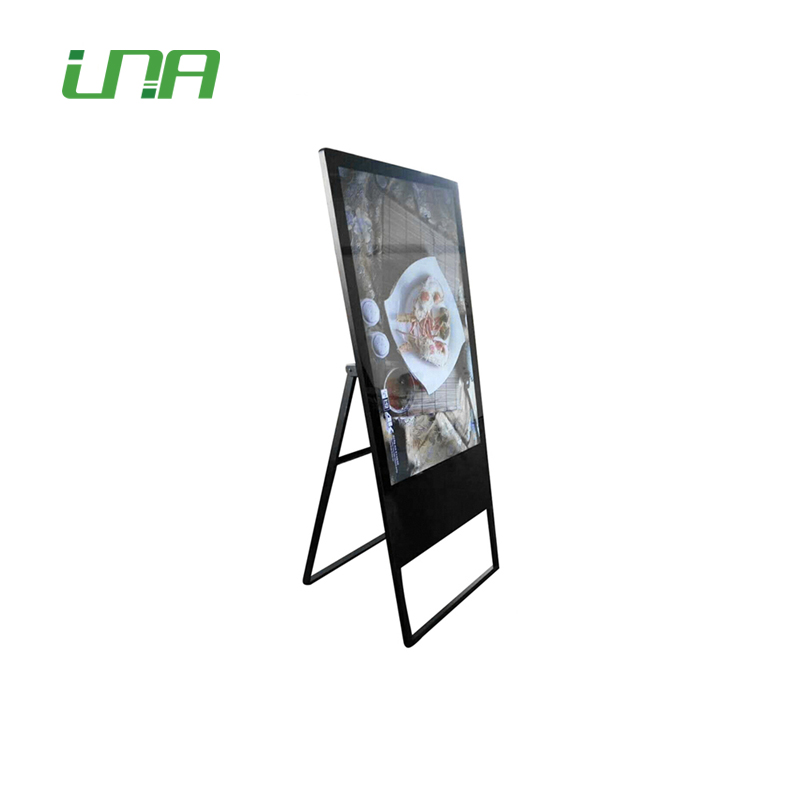 Pantalla de visualización portátil del cartel del vídeo del LCD FHD del café