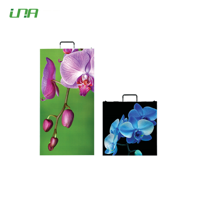 Pantalla de pantalla digital de arrendamiento de placa de video móvil