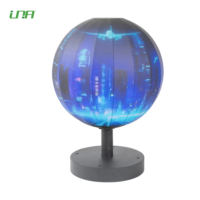Publicidad Pantalla LED de pantalla de panel de video Ball-Shape para interiores