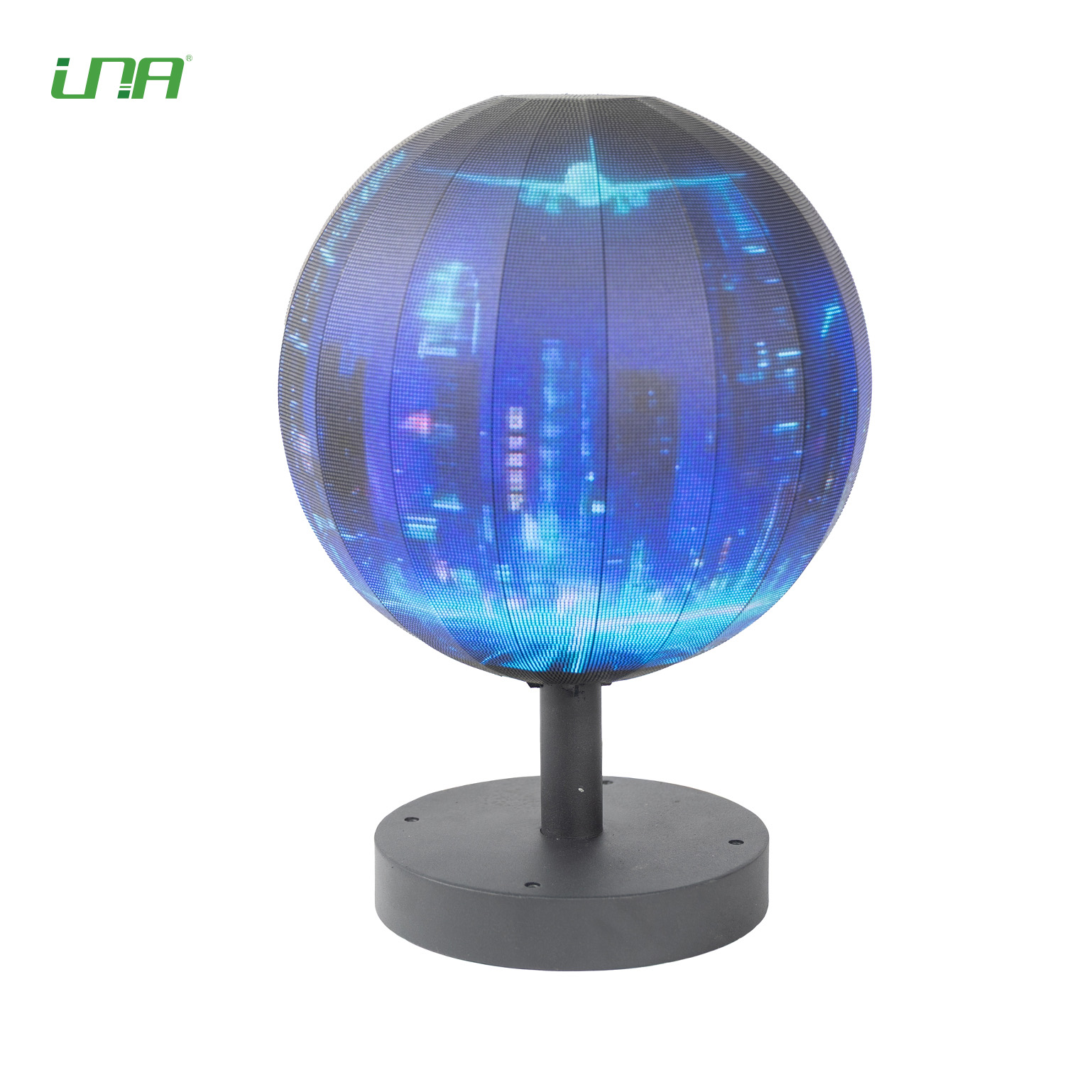 Publicidad Pantalla LED de pantalla de panel de video Ball-Shape para interiores