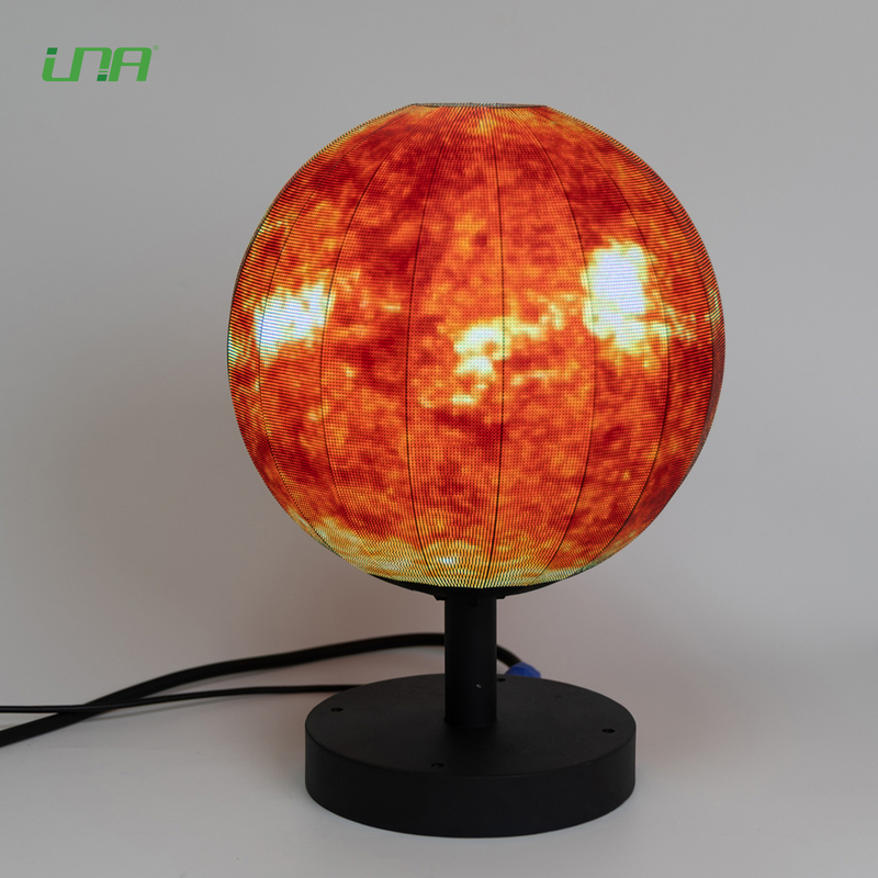 Pantalla digital LED esférica para interiores para publicidad promocional